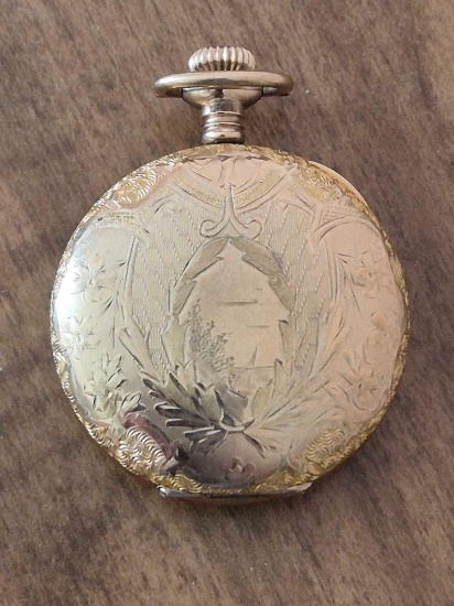 Rockford Pilot Pocket Watch in 25 Year Case - 15 Jewels, Works