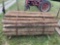 60Pcs 7Ft Treated Round 4-5