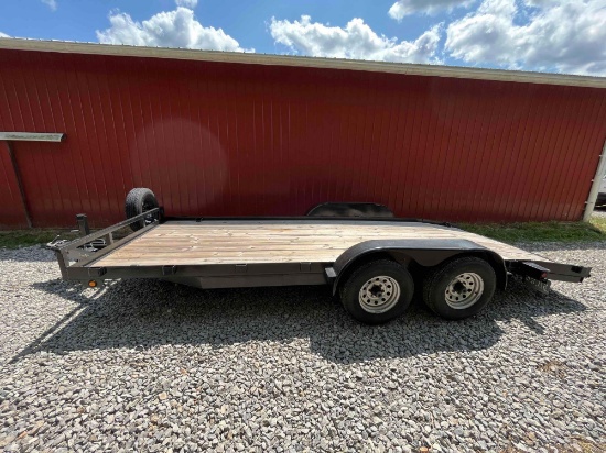 2010 Lone Wolf 18 Ft. Tandem Trailer