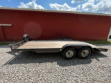 2010 Lone Wolf 18 Ft. Tandem Trailer