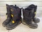 Trukk snowmobiling boots, size 11 & 7