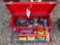 Toolbox with tools