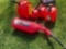 Assortment of gas cans (5)