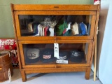 Lundstrom antique barrister bookcase