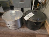 Deep fryer pot, enameled canning pot