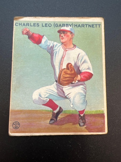 1933 Goudey Gabby Hartnett No. 202 Baseball Card