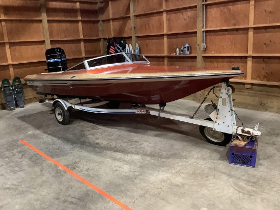 1979 Checkmate Predictor 16' Fiberglass Boat