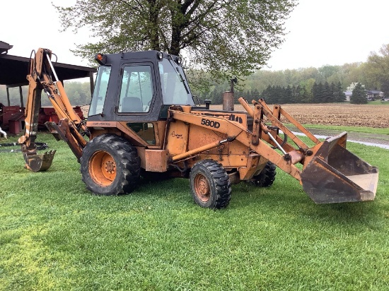 Case 580 D Backhoe