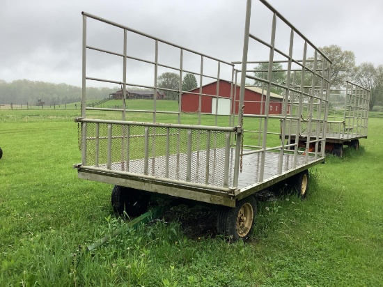 16' Bale Wagon w/ JD Gear