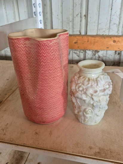 2 Ornate Vases