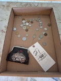 Currency Assortment & Roma Coin Purse