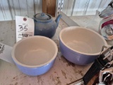 3 Pottery Pieces