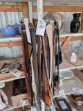 Belt Assortment & Handbag