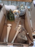 Bud Vases & Chicken Dish