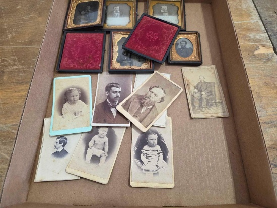 Ambrotypes, Tin, Photos