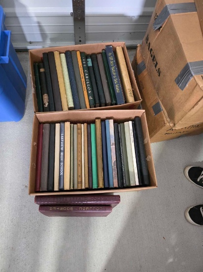 Vintage High School College Yearbooks