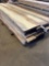 49 pieces of Poplar mostly all planed wood (Approximately 590 board feet)