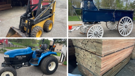 Hardwood Lumber, Skid Steer & Tractor Rudy 23977