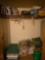 Contents of Closet inc. Books, Hats, Blankets, Holiday Decor