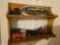 Goodyear Blimp, State Farm Fire Truck, Toy Cars