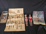 1963 Teenage Doll Barbie and Ken