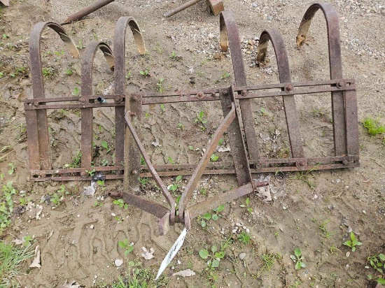 Set of 3pt cultivators