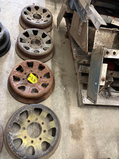 4-16x5/16x4 1/2 Railcar Wheels