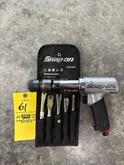 Snap On Air Hamer With Chisel Bits