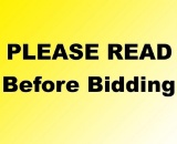 STOP!!! PLEASE READ BEFORE BIDDING!!!