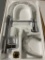 10-Chrome Kitchen faucet