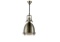 10-Aiden Antique Bronze Industrial Modern Ceiling Light with Hand Blown Glass Dome
