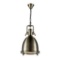 10-Aiden Antique Bronze Industrial Modern Ceiling Light with Hand Blown Glass Dome
