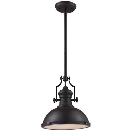 10-Presley Matte Black Industrial Pendant Light