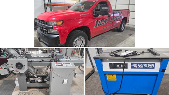Print Shop Liquidation, Truck, Etc 24000 - Ashley