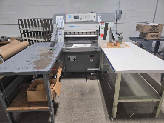 Baum USA Model 80 Baumcut 31.5 High Speed Paper Cutter w/ 2 Tables