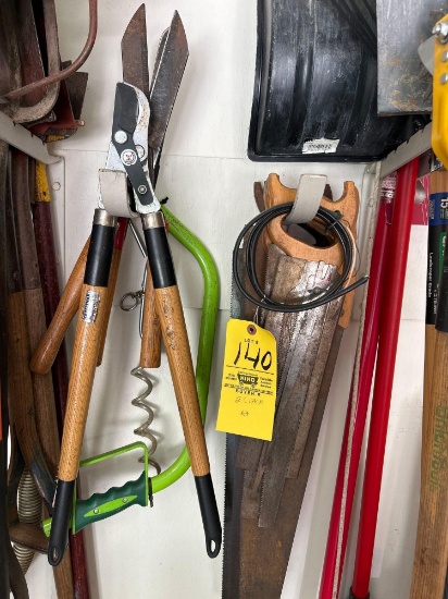 saws and limb loppers