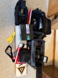 large assortments of cameras, Sony, Kodak, film, tripod