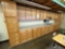 Oak Wall Cabinets with sink - Rm 1117