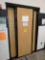 Pair of Folding cafeteria tables on casters