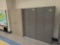 (3) Metal 2 door files, room 2406