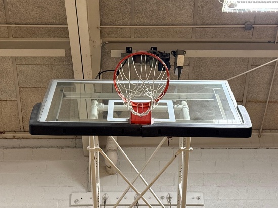 Basketball hoop with backboard - gym