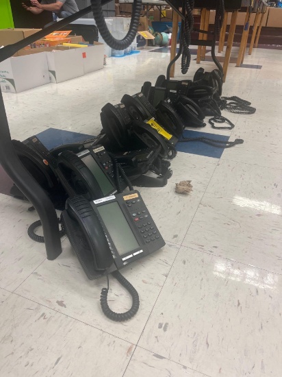 Lot of used office telephones - 1201
