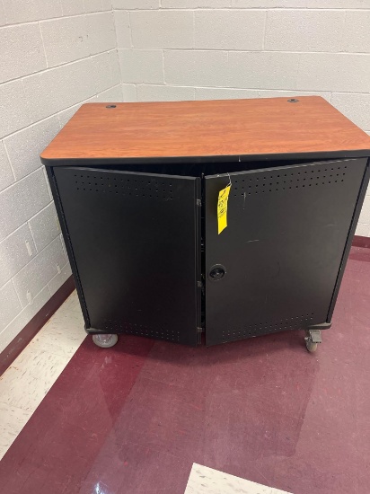 Spectrum industry transport charging labtop cart - 1202