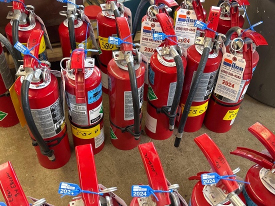 6 Fire Extinguishers - Maintenance
