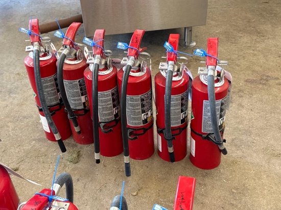 6 Fire Extinguishers - Maintenance
