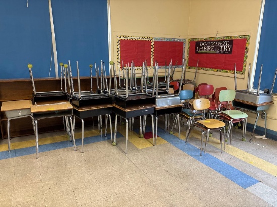 (26) Desks and Chairs - Room 2407
