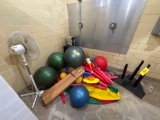 Tees, Balls, Noodles, Fans, Electronics - Room 1203