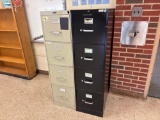 (2) Metal Filing Cabinets - Room 2304