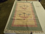 Southwestern style rug 40x66in