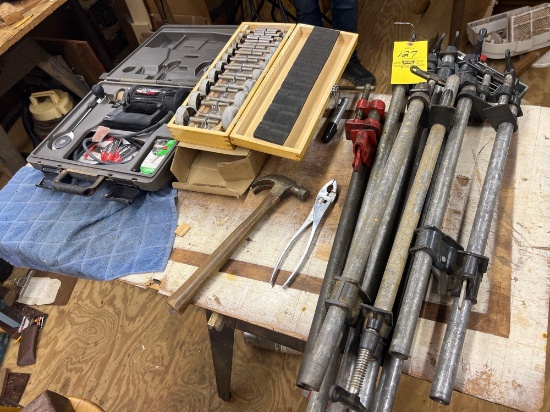 Pipe Clamps, Forstner Bits, RotoZip